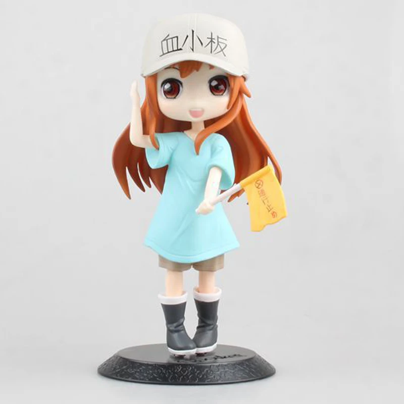 6 &quotNendoroid клетки на работе Hataraku Saibou аниме плато большой глаз Qposket ver. В коробке 16 см
