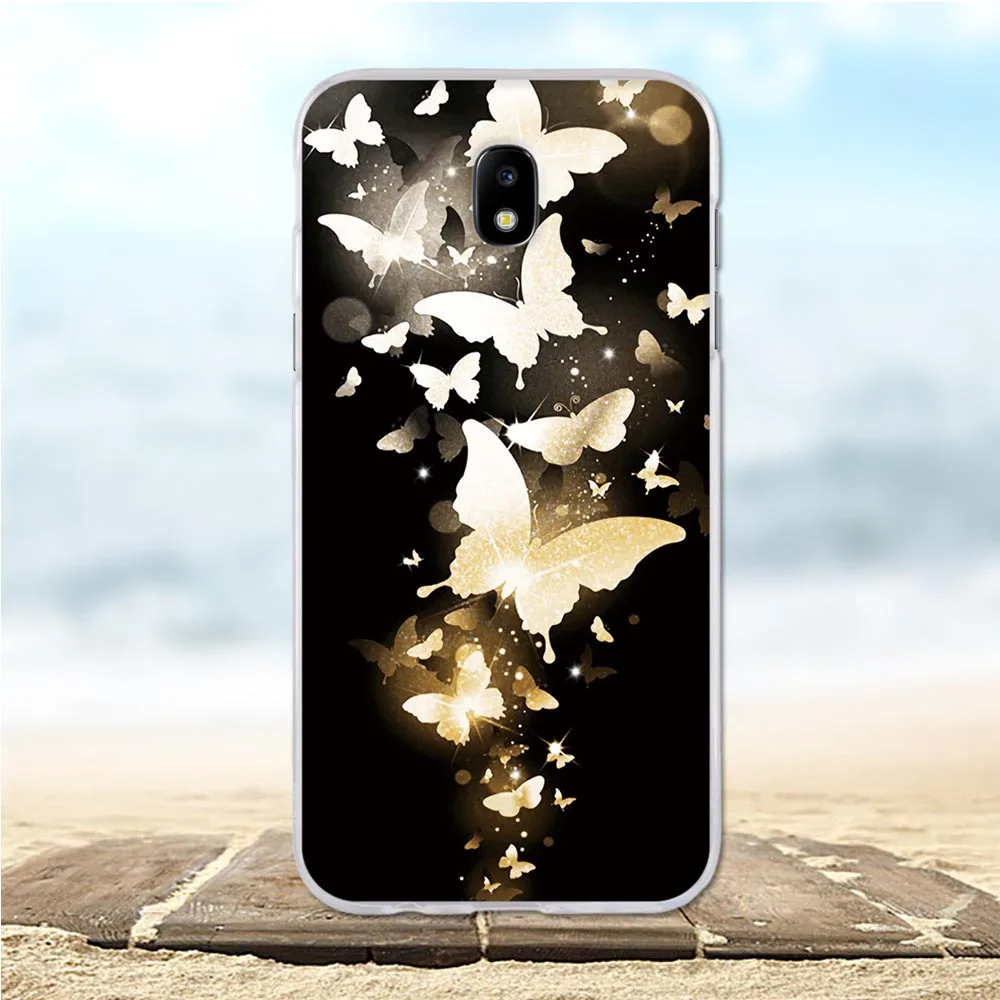Для Coque samsung Galaxy J5 2017 (версия ЕС) Роскошные крышка силиконовый чехол J530 J530F для