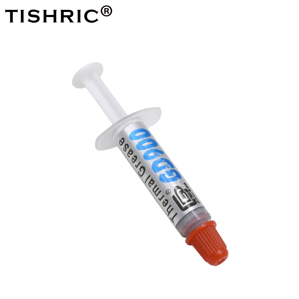 TISHRIC 10 шт. 1 г длинная/короткая GD900 термопаста штукатурка для радиатора Термопаста для водяного охлаждения