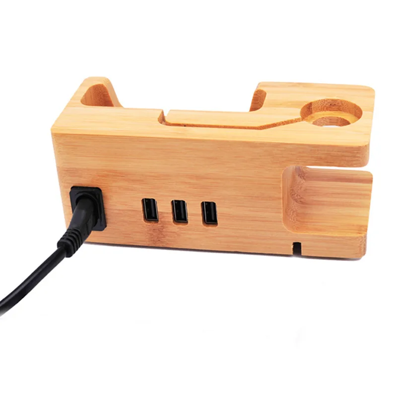 Быстрая подставка-держатель 3A зарядное устройство USB порт для iphone часы зарядная
