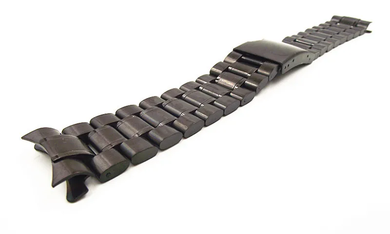 Новый товар 1 шт. высококачественный ремешок для часов 24 мм из нержавеющей стали