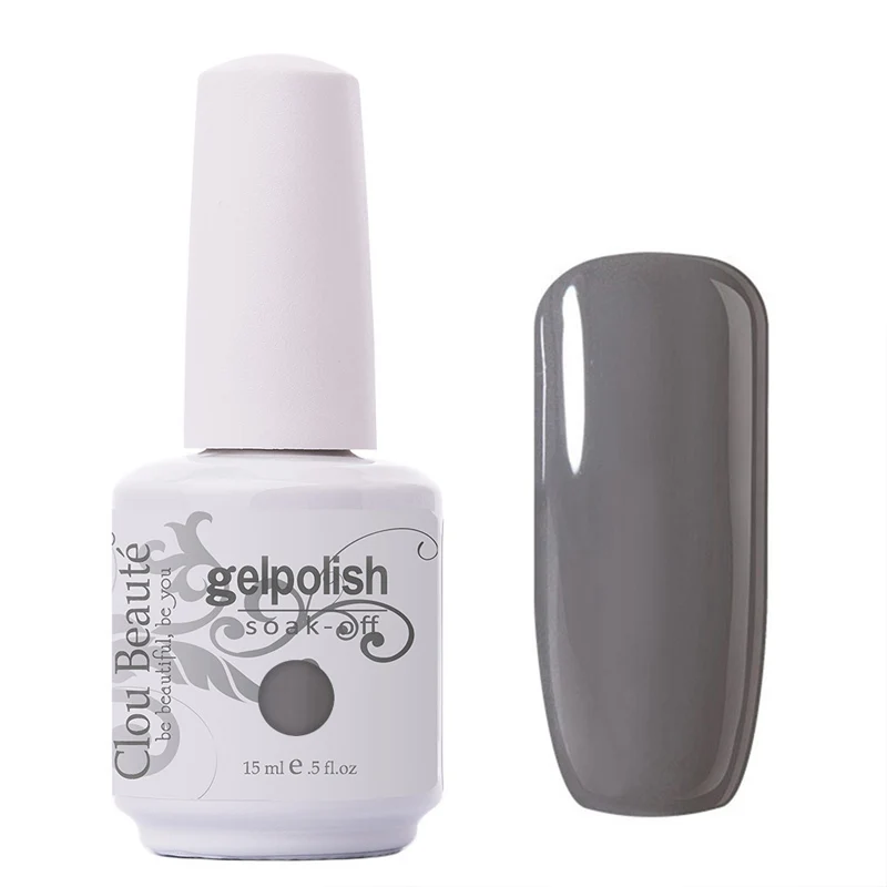 BIZCBB1538 Долговечный Clou Beaute 1 Цвет УФ-гель лак для ногтей Гель-лак Soak Off Top и основа под лак Гель-лак для ногтей гель-лак - Цвет: BIZCBB1538