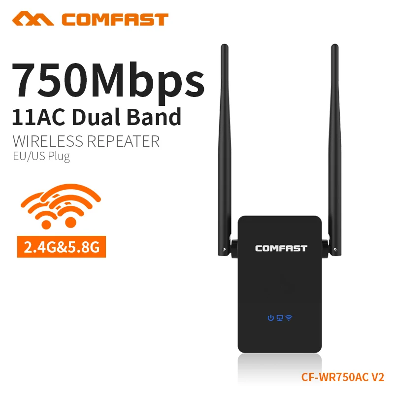 Беспроводной маршрутизатор Wi-Fi ретранслятор 750 Мбит/с wifi английская прошивка