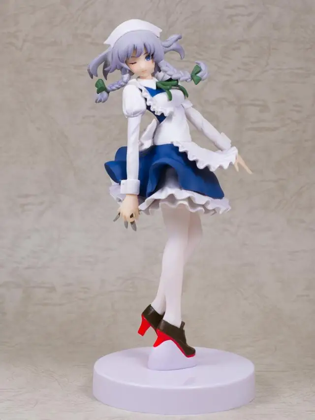 Японское Оригинальное Аниме Фигурка TouHou проект пачули/Kaenbyou Rin/Izayoi Sakuya/Kirisame Marisa фигурка