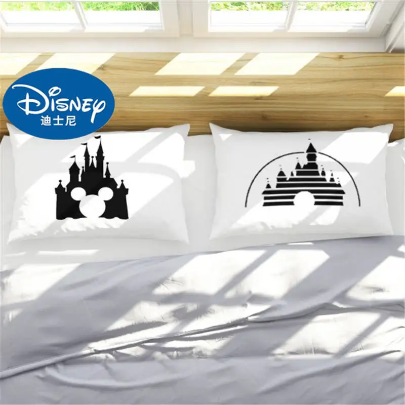 Mickey Mouse -11 Disney черный, белый цвет Микки и Минни Маус Мышь наволочки, домашний текстиль 2 шт. пара наволочка декоративные Pillowshams Гостиная подарок - Цвет: Mickey Mouse -11