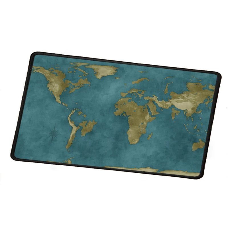 600*300*3 мм профессиональные Extra Large плотного игры Мышь Pad Lock края путешествия мир