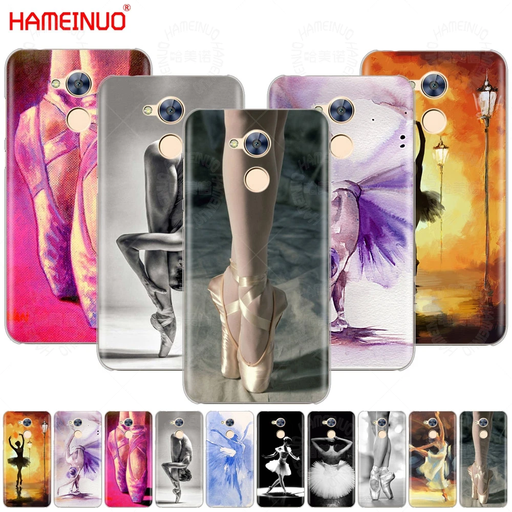 HAMEINUO балерина танцовщица балерины чехол для телефона Huawei Honor 10 V10 4A 5A 6A 7A 6C 6X 7X 8 9