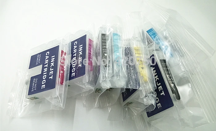 8PK пустые многоразовые картриджи для Epson T0341-T0348 подходит Stylus photo 2100 2200. С чипами ARC |