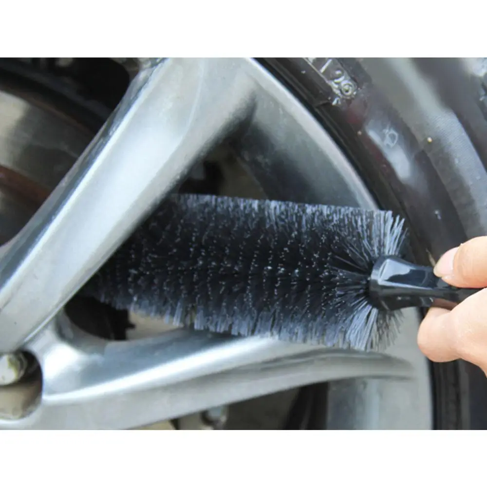 

Automobile tire brush hub cleaning brush automotive supplies cleaning tools wash car rim brush artifact