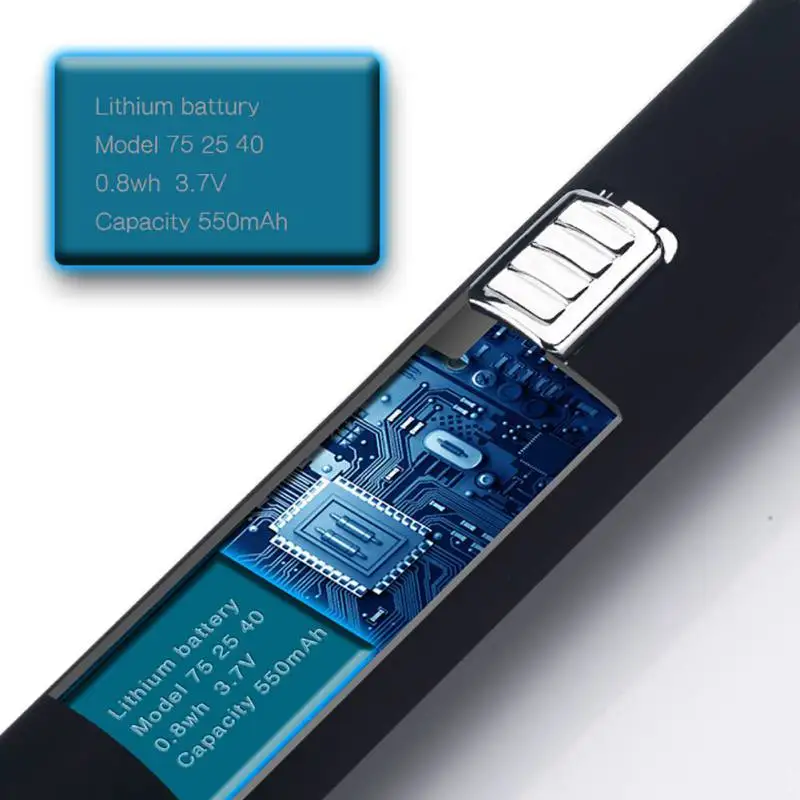 USB перезаряжаемая электрическая дуговая Зажигалка длинная гибкая шея ветрозащитная беспламенная свеча зажигалки для кухни газовая плита на открытом воздухе