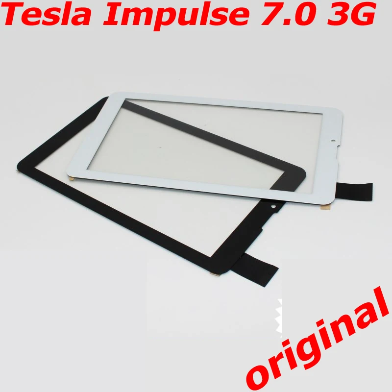 Сенсорный экран для Tesla Impulse 7 0 3G сенсорный внешняя Передняя панель стеклянный