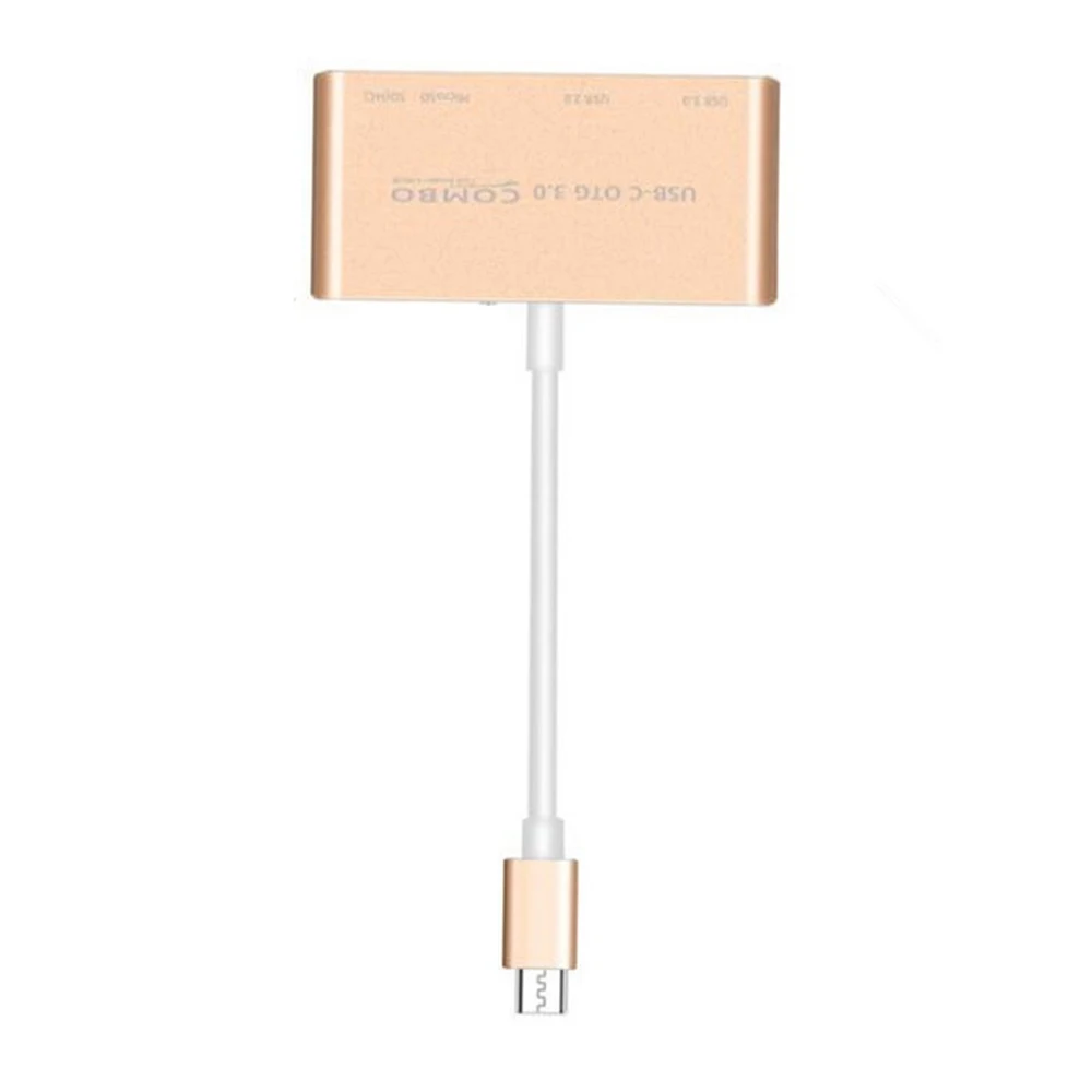 Новый USB C к мульти SD CF Micro кард-ридер адаптер type-C USB-C концентратор OTG 3 0 для Macbook Air Pro