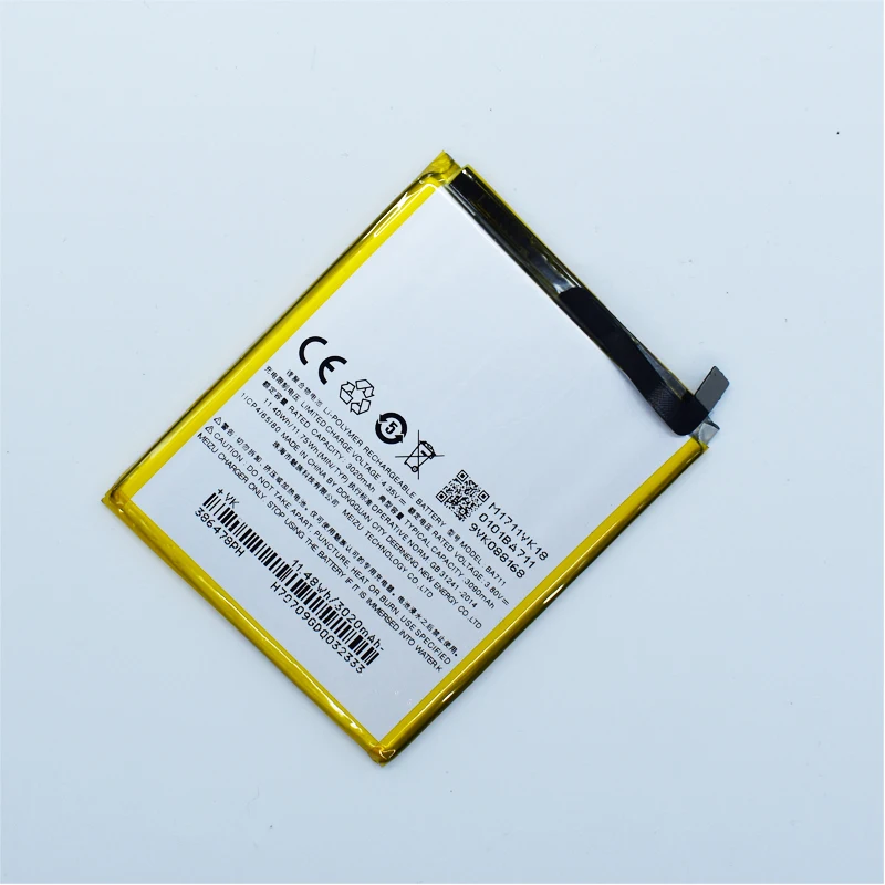Hekiy новый оригинальный аккумулятор для мобильного телефона BA711 Meizu meilan M711Q/C/M