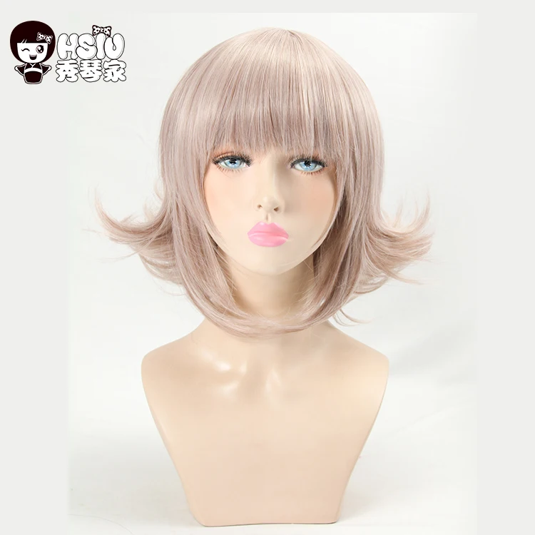 HSIU супер DanganRonpa косплей парик Chiaki Nanami костюм женщина для взрослых Хэллоуин Аниме