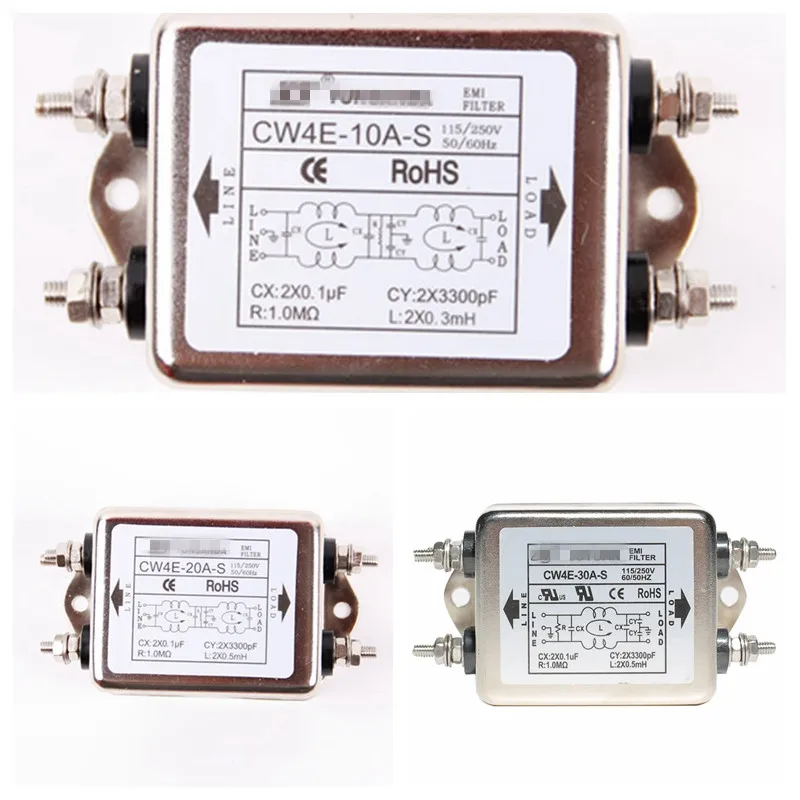 1 шт. однофазный фильтр электросети переменного тока 115 В 250 Гц|lamp switch|switch switchswitch