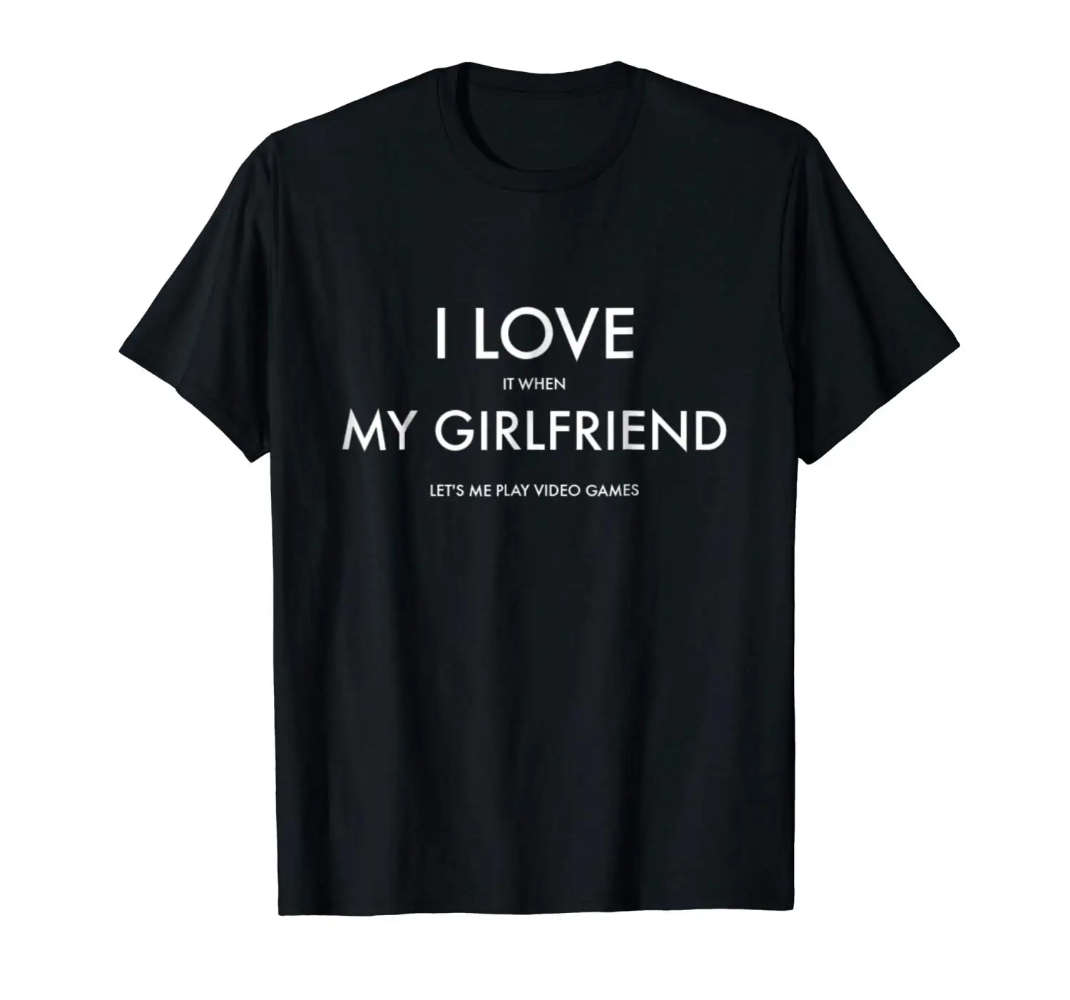 Мужская футболка с надписью I Love My Girl для видеоигр на День святого Валентина