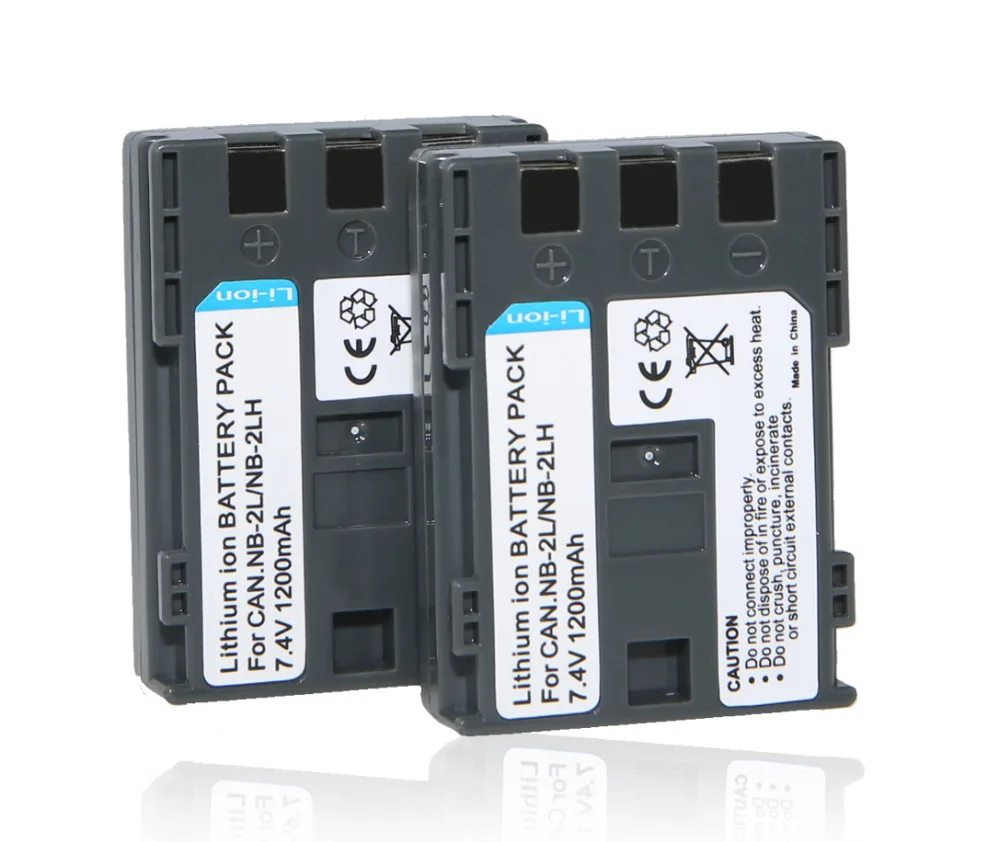 3 шт./лот NB-2L 7 4 в 1200 мАч NB-2LH NB2L NB2LH камера батарея для Canon Замена G7 G9 S70 S80 350D 400D MV 800 800i