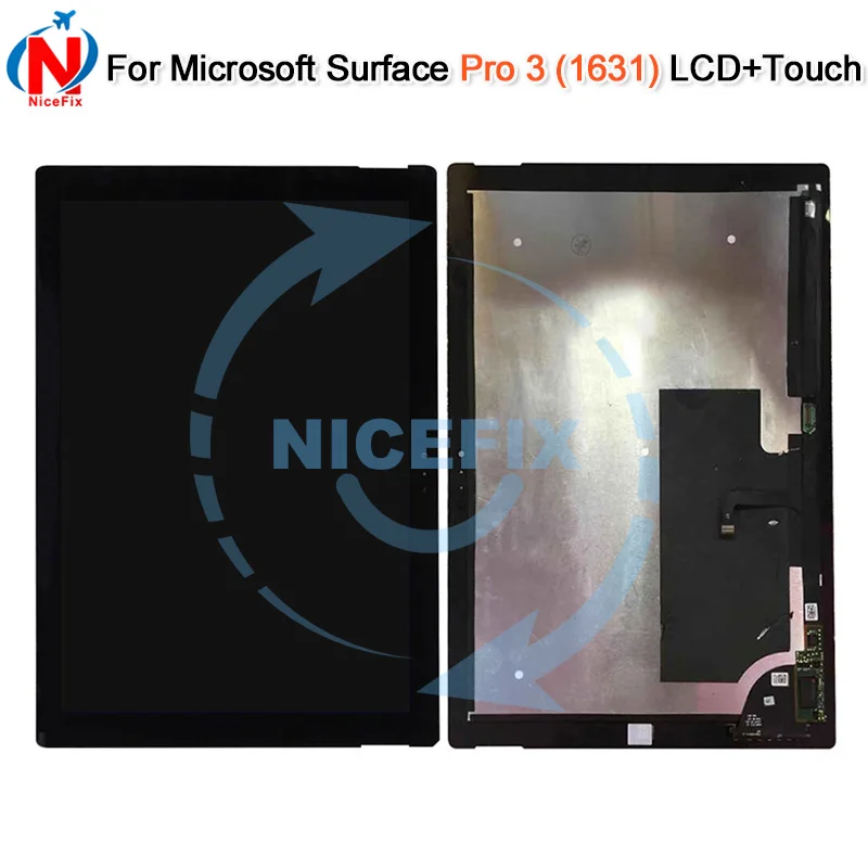 ЖК-дисплей для Microsoft Surface Pro 3 (1631) TOM12H20 V1.1 LTL120QL01 003 сенсорный экран дигитайзер lcd |