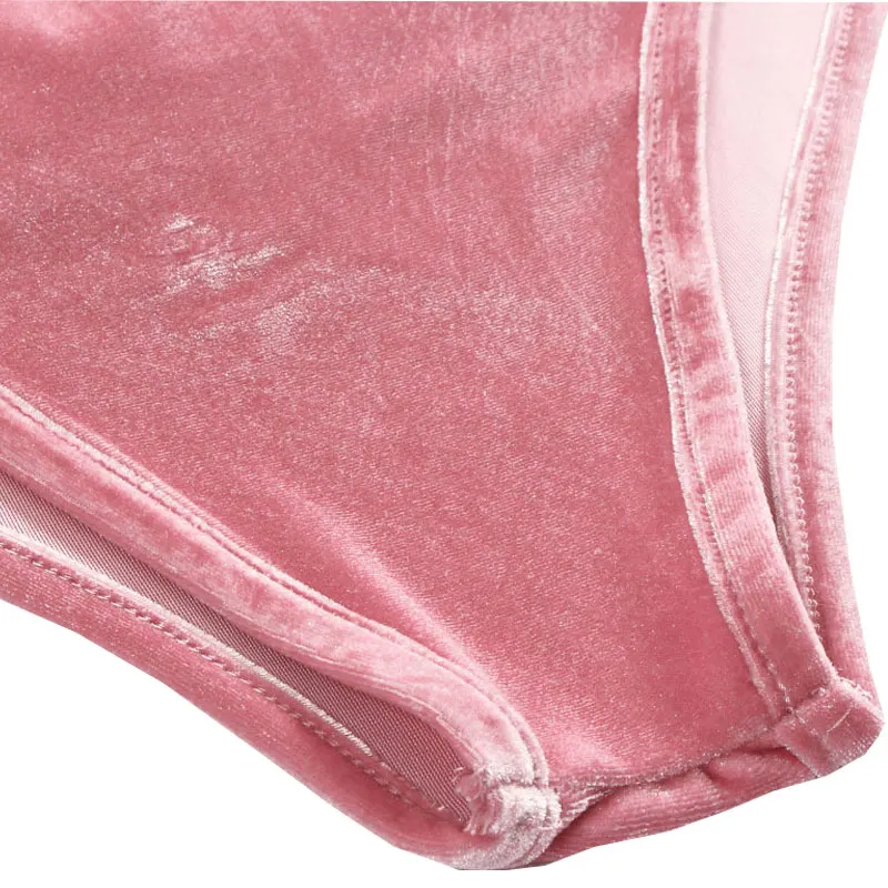 Женский боди JYConline с глубоким треугольным вырезом и открытой спиной сексуальное