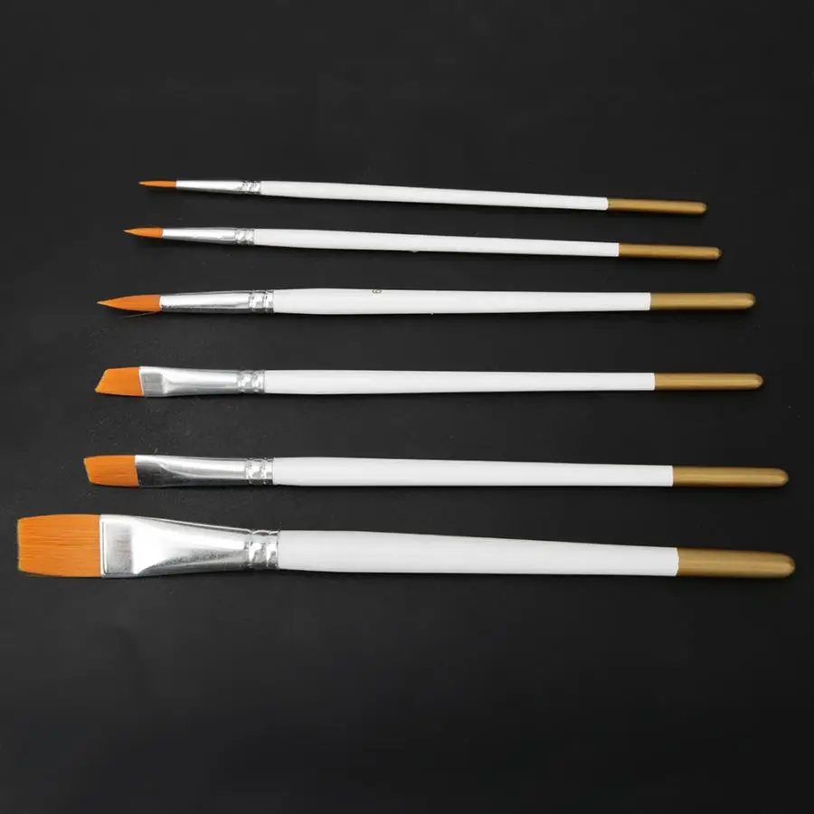 Кисть для рисования 12 видов цветов Нетоксичная масляная краска Хэллоуин