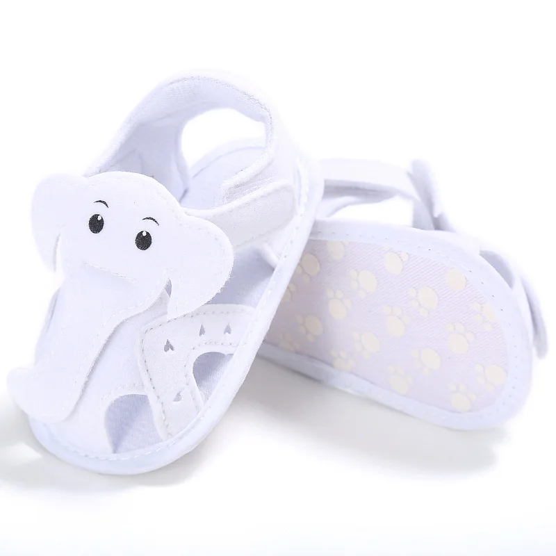 2017 Summer Child Casual Shoes Male Female Soft Cute Elephant Baby Boys Sandals First Walker crochet baby |