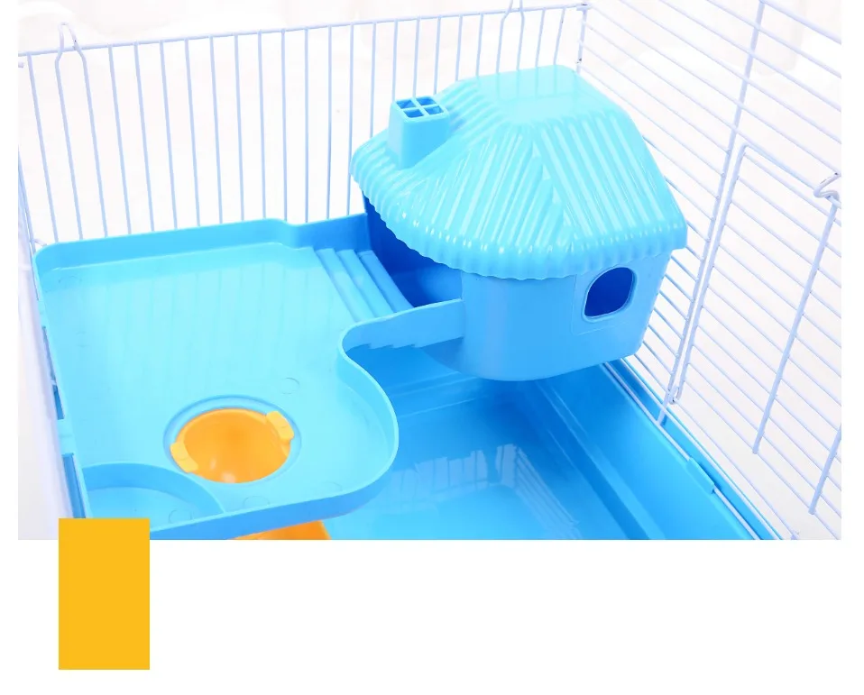 Горячая сборка клетка для морской свинки, дорожная клетка для хомяка, большое пространство, маленькая клетка для домашних животных, аксессуары для хомяка, принадлежности для ежиков