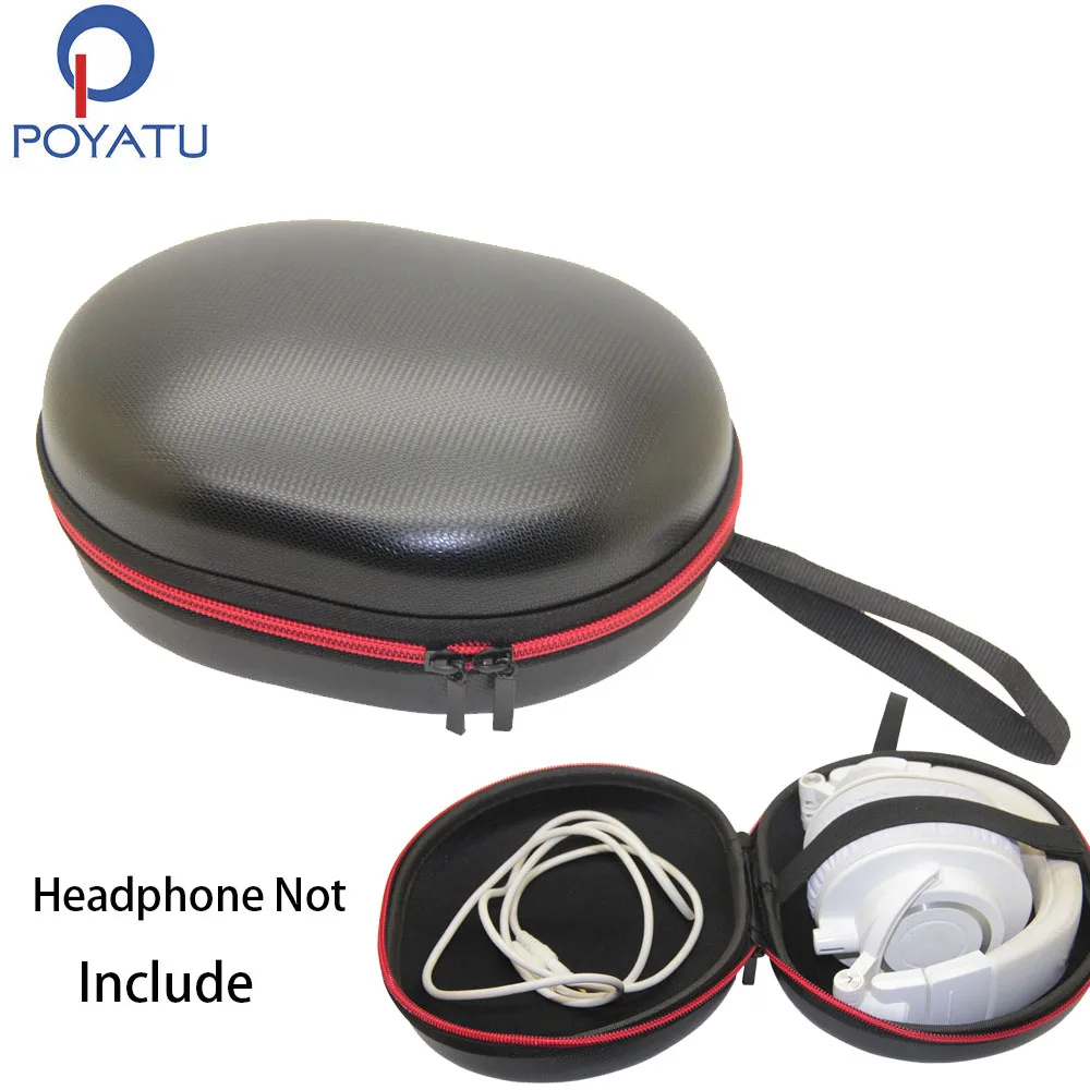 

POYATU Headphone Carry Case For Shure SRH440 SRH750DJ SRH940 Professional Studio DJ Headphone Portable Bag Boxes Headset Storage