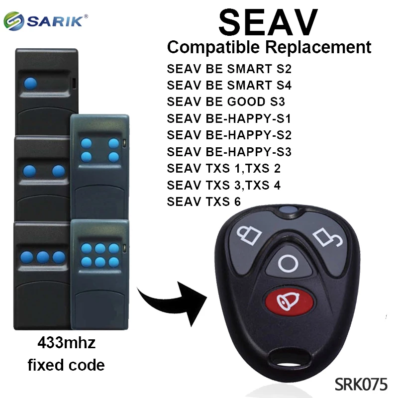 SEAV BE Smart S2 S4 GOOD S3 беспроводной Радиочастотный пульт дистанционного управления