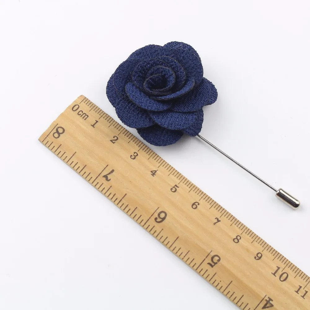 Модная бутоньерка маленькая Цветочная палочка булавка для лацкана брошь значок