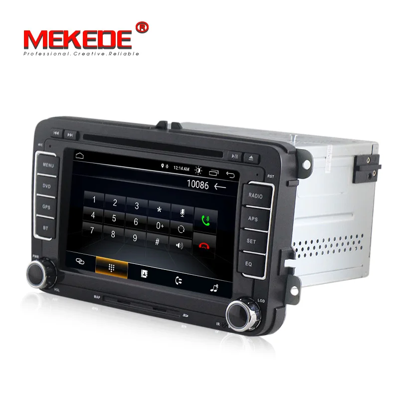 MEKEDE автомобильный мультимедийный плеер Европейский склад dvd для Skoda Fabia octavia Superb