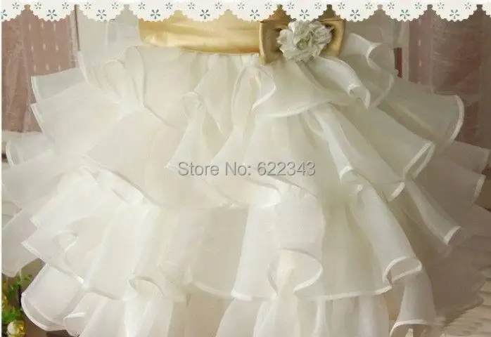 Wholesale Fantasia Infantil Little Girls Pageant Dresses Fantasy Kids Princess Flower Girl Dress New 2014 Free Shipping 3 Colors | Свадьбы и
