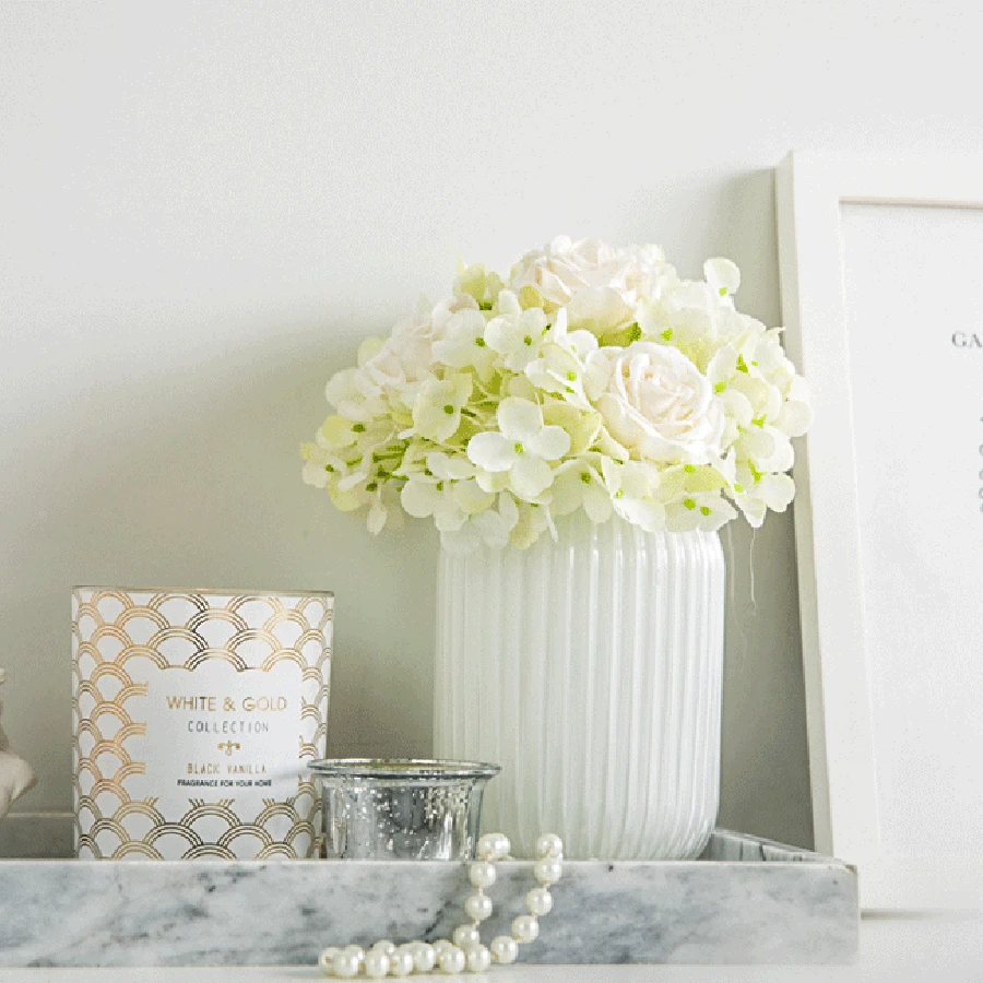 Ванильная Роза Led ароматерапия свечи искусство романтическая чашка свеча аромат