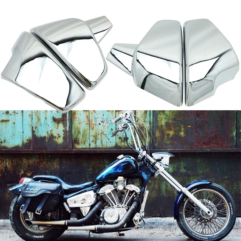 Крышка обтекателя бокового аккумулятора мотоцикла для Honda VT600 VT 600 C CD Shadow VLX Deluxe 1999-2007 STEED VLX600 VLX 600 1999-2008