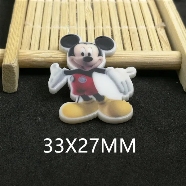 32x27 50 шт./партия, размеры 34*35 мм, Классическая мышка - Цвет: 32x27