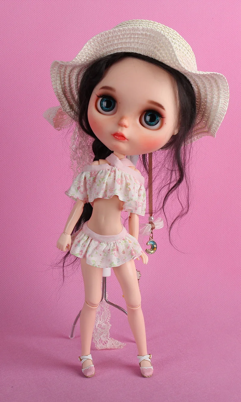 Милый купальник Blyth, 1 комплект, модный купальный костюм для кукол Blyth, аксессуары, Одежда для кукол