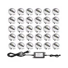 Свет Шаг открытая терраса гидроизоляция открытый настил лестницы хорошо Франции вилла светодиодные inground 30 шт.компл. B106B-30