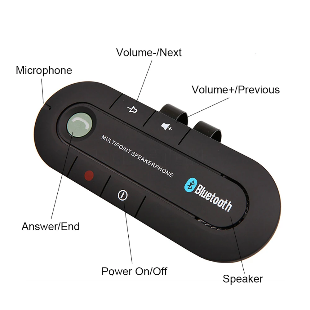 Kebidumei Handfree Автомобильный Bluetooth автомобильный комплект музыкальный приемник