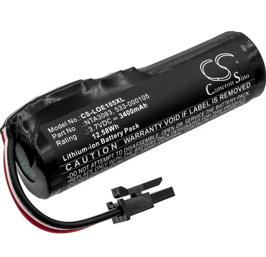 

Cameron Sino 3400mah battery for LOGITECH S-0012 UE Boom 533-000105 NTA3083 batteries