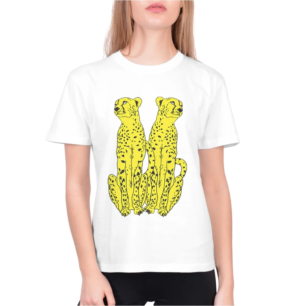 

Brand 2019 New T Shirt Female Fashion Leopard Printed Tee Tops Short Sleeve O-Neck Women T Shirts Casual Female T-Shirt Clothing