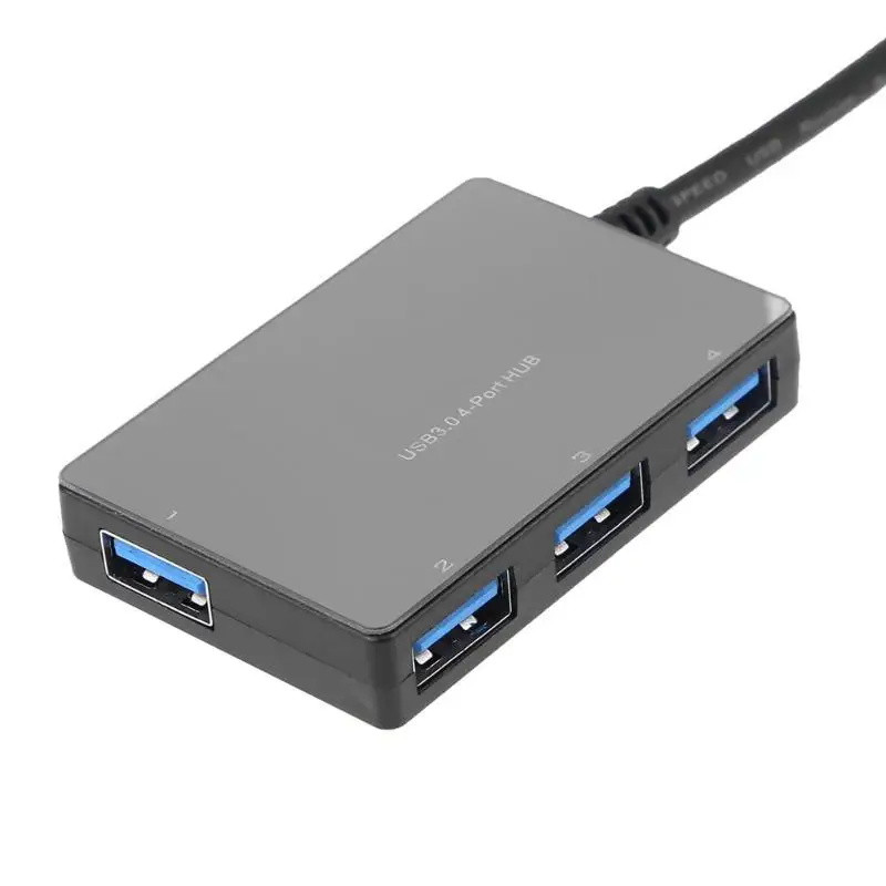 USB 3.0 HUB 4 Port 5Gbps Super Speed Plastic Hub Splitter for Laptop PC | Компьютеры и офис