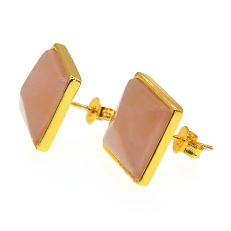 Серьги-гвоздики милые маленькие серьги с кристаллами набор синий черный оникс