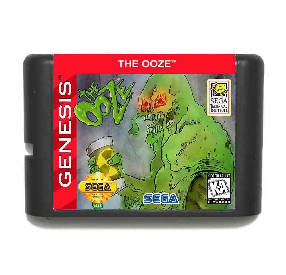 

Игровая карта Ooze NTSC-USA 16 bit MD для Sega Mega Drive для Genesis