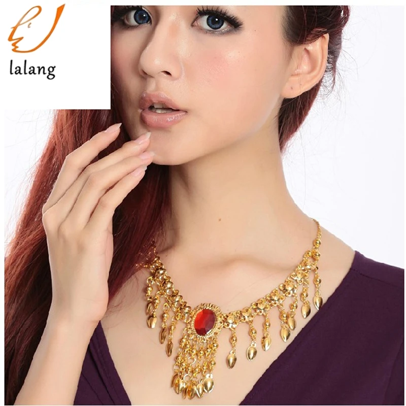 Юбка для танца живота танцевальные костюмы топ модное хлопковое ожерелье