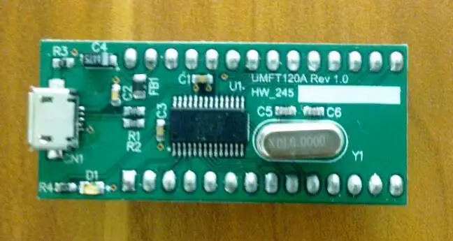 

Для UMFT120DC UMFT12XEV оценочный комплект FT120 дополнительная карта, новый оригинальный, оригинальный FTDI