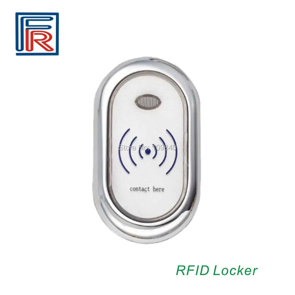 10pcs/lot Low LF 125Khz Card Electric Wireless Sauna door locker Hotel Fitness Cabinet lock Zinc alloy | Безопасность и защита