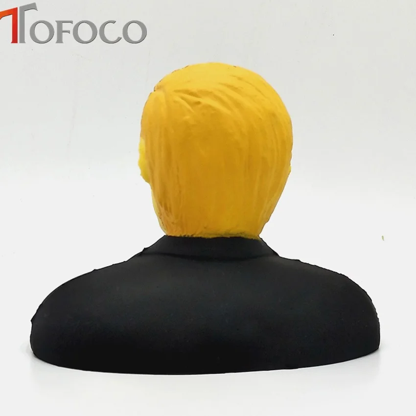 Jumbo Squishy Дональд Трамп Сжимаемый мячик для снятия стресса игрушка крутая Новинка