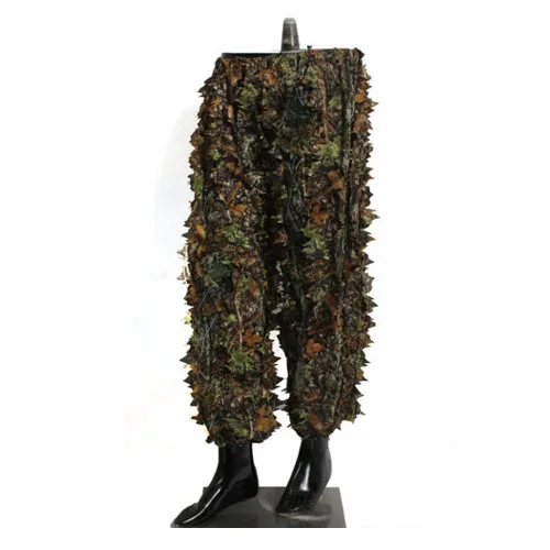 Лидер продаж камуфляжный костюм для взрослых Ghillie с 3D листьями охотничий