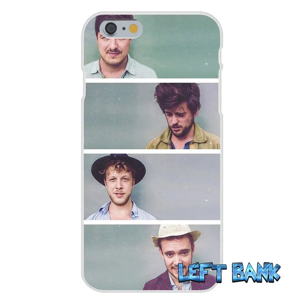 Mumford and Sons Rock Band Мягкий Силиконовый ТПУ Прозрачный чехол для iPhone 4 4S 5 5S 5C SE 6 6S 7 Plus|case
