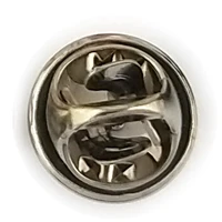 Black Gun Plated BoYuTe оптовой закупки(при покупке 200 компл./лот) Круглый 10 мм 15 мм плоское основание, брошь на застежке, застежка-бабочка, Diy ювелирных изделий Компоненты - Цвет: Black Gun Plated