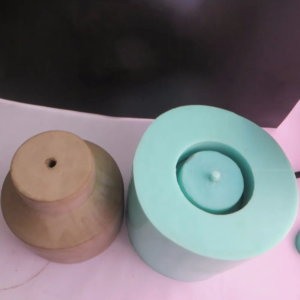 SN0016 силиконовая цементная лампа формы для бетонной абажур DIY люстра бар лофта